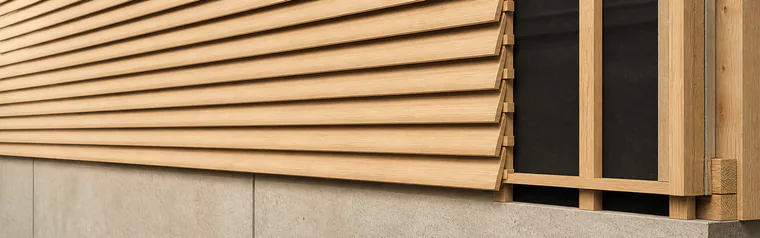 Konstruktiver Holzschutz bei Rhombusfassaden